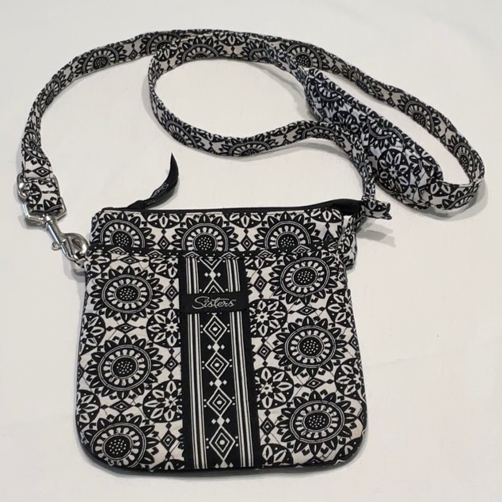 Sisters Crossbody Fabric Mandala Design